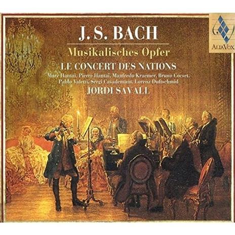 L'offerta musicale (Die Musikalisches Opfer) - CD Audio di Johann Sebastian Bach,Jordi Savall,Le Concert des Nations