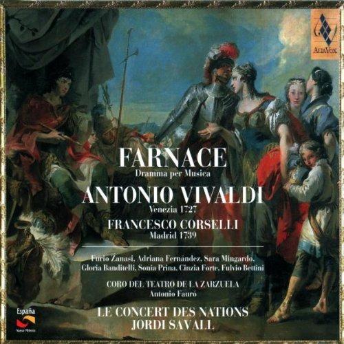 Farnace - CD Audio di Antonio Vivaldi,Jordi Savall,Le Concert des Nations