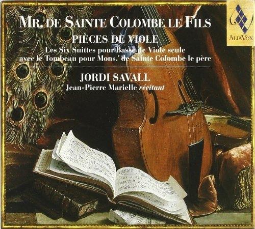 Pezzi per viola - CD Audio di Jordi Savall,Sainte-Colombe le fils