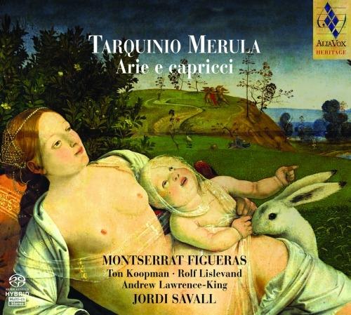 Su la cetra amorosa. Arie e capricci - SuperAudio CD ibrido di Jordi Savall,Ton Koopman,Montserrat Figueras,Tarquinio Merula,Rolf Lislevand