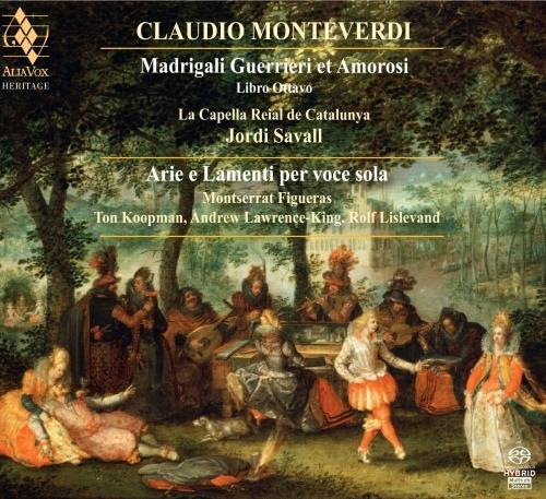 Arie e lamenti. Madrigali guerrieri e amorosi - SuperAudio CD ibrido di Claudio Monteverdi,Jordi Savall,Montserrat Figueras,Capella Reial de Catalunya