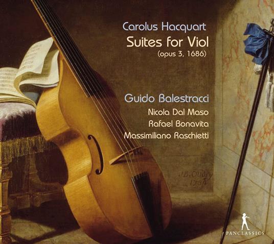 Suites For Viol - CD Audio di Carolus Hacquart