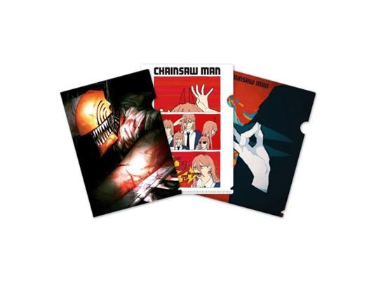 Chainsaw Man Clearfile 3-Set Sakami Merchandise