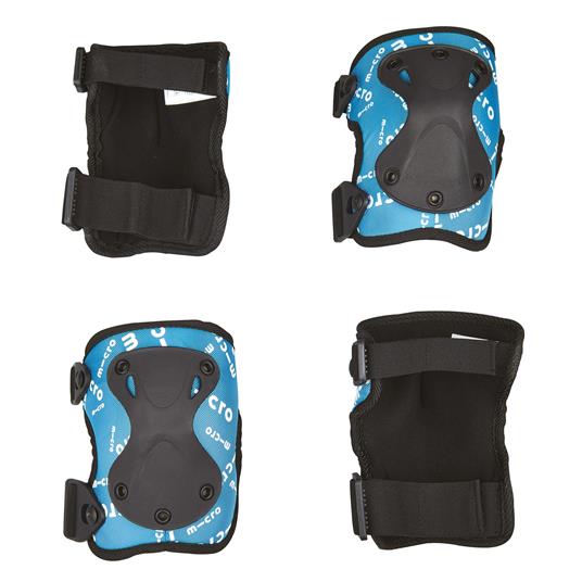 Ginocchiere e gomitiere blu S