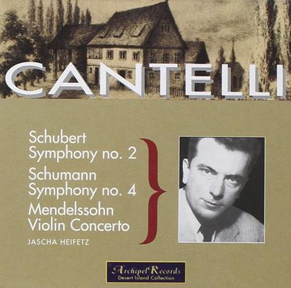 Sinfonie - CD Audio di Franz Schubert,Guido Cantelli