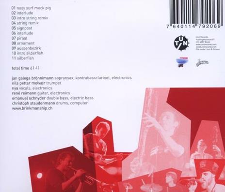 Willisau - CD Audio di Brink Man Ship - 2