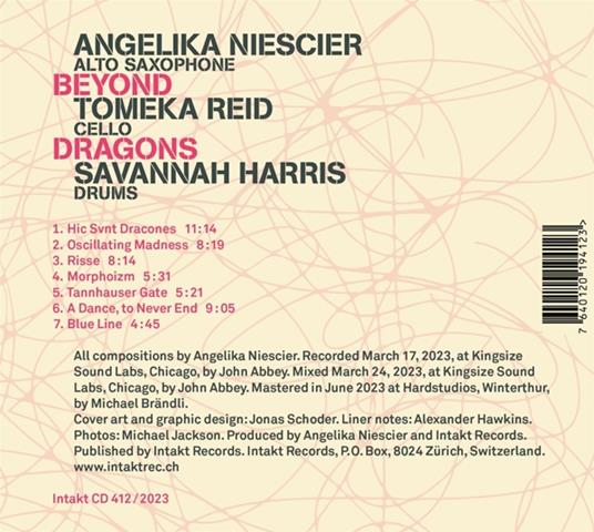 Beyond Dragons - CD Audio di Angelika Niescier - 2