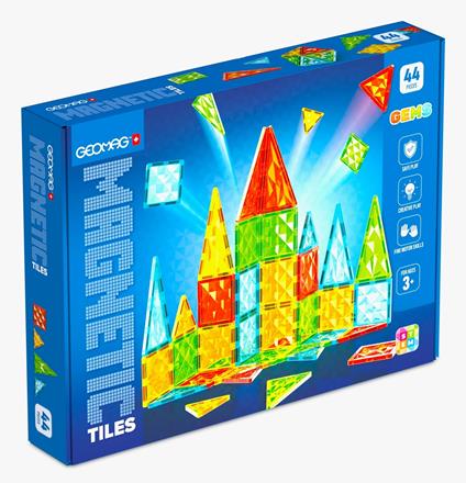 Geomag Magnetic Tiles Gems 44 pz (4102)