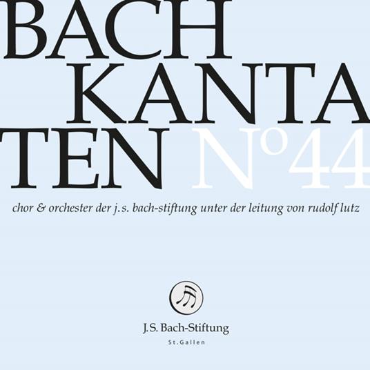 Kantaten No44 - CD Audio di Johann Sebastian Bach