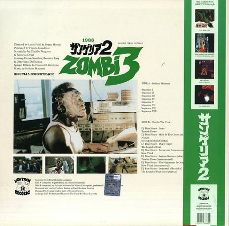 Zombi 3 (180 gr. Coloured Vinyl) - Vinile LP di Stefano Mainetti - 2