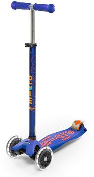 Micro Mobility Maxi Micro Deluxe Blue LED Bambini Monopattino classico Blu