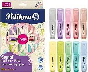 Cartoleria Textmarker Signal PASTEL / conf. appendibile 10 pz Pelikan