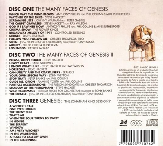 The Many Faces of - CD Audio di Genesis - 2