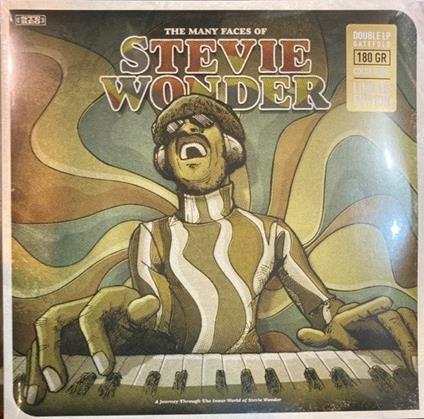 The Many Faces Of Stevie Wonder (Ltd. Brown-Yellow Marbled Vinyl) - Vinile LP