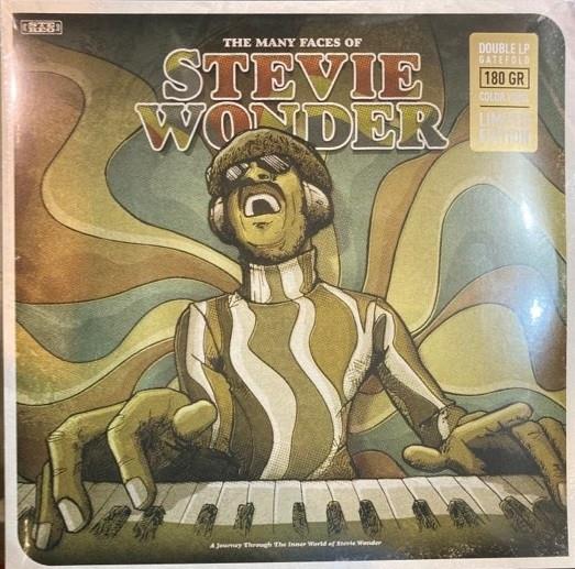 The Many Faces Of Stevie Wonder (Ltd. Brown-Yellow Marbled Vinyl) - Vinile LP