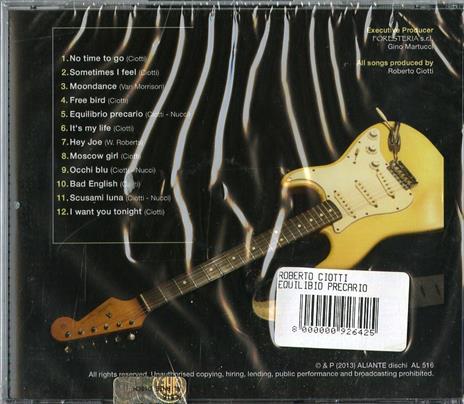 Equilibrio precario - CD Audio di Roberto Ciotti - 2