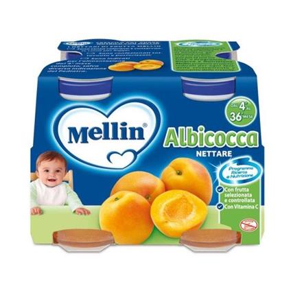 Mellin Nettare Di Albicocca 4x125gr