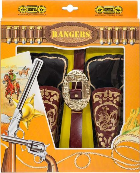 Cinturone Con 2 Fondine. Rangers