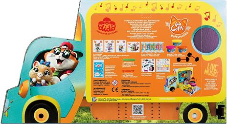 Didò 44 Gatti-BuffyMobile BUFFYCATS-44 Pasta per Giocare, Colori Assortiti, 353500 - 4