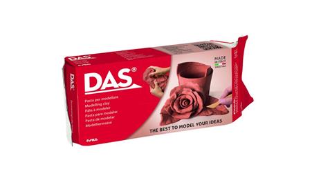 Pasta da modellare Das Panetto 500 g Terracotta