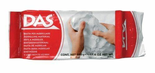 Pasta da modellare Das Panetto 500 g Bianco - 3
