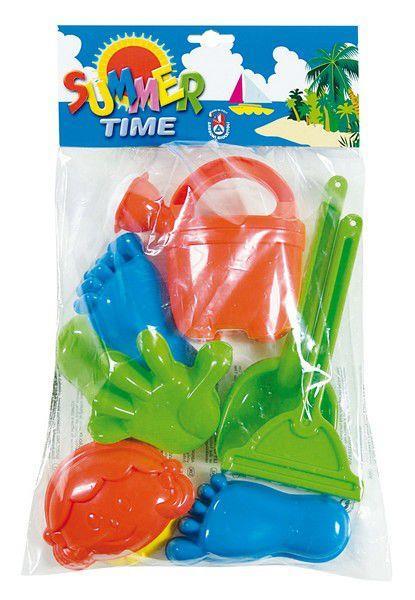 Formine con annaffiatoio, paletta e rastrello