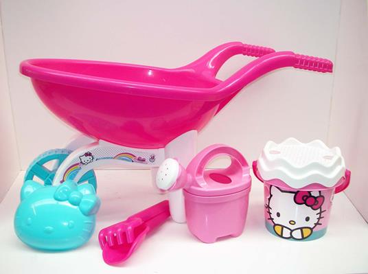 Androni: Estivo - Carriola Mare Hello Kitty Arcobaleno  (Made In Italy)