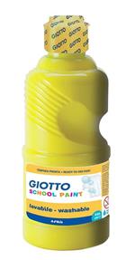 Giotto Tempera pronta school paint 250 ml Flacone 250 ml Giallo primario
