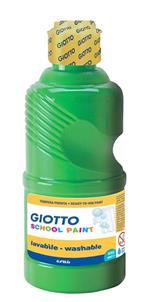 Giotto Tempera pronta school paint 250 ml Flacone 250 ml Verde