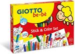 Stick & Color Set Giotto be-bè