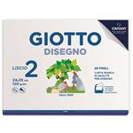 Giotto Album Disegno 2, A4, Carta Liscia, 583100