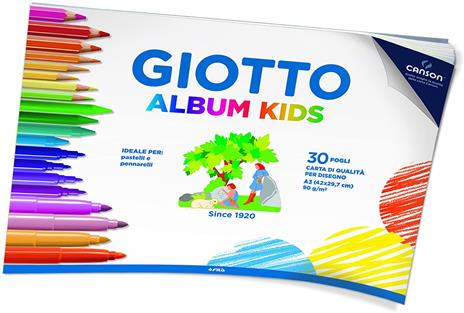 Album da disegno Giotto Album Kids A3 30 fogli 90 g/m2 - 3