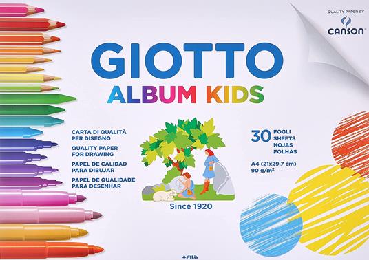 Album da disegno Giotto Album Kids A3 30 fogli 90 g/m2 - 5