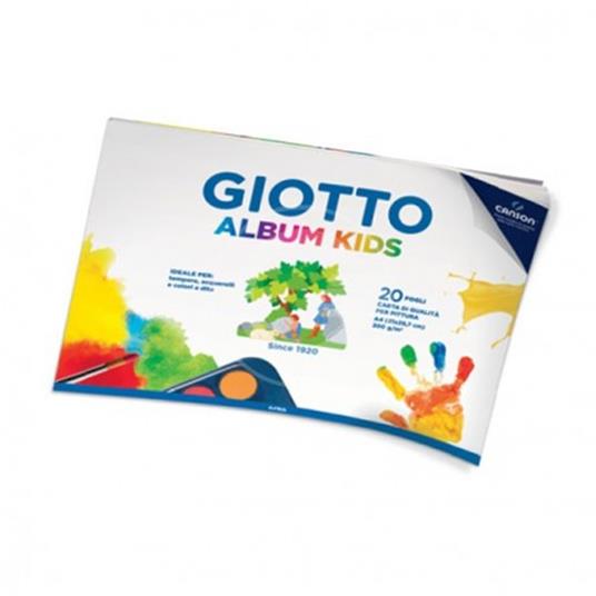 Album per pittura Giotto Album Kids A4 20 fogli 200 g/m2 - 2