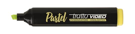 Evidenziatore Tratto Video Pastel Giallo limone - 2