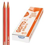 Pastelli Giotto Stilnovo 12 Pz Rosso