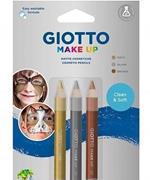 Matite cosmetiche Giotto Make Up colori metallici. Confezione 3 colori