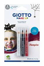 Matite cosmetiche vampiro Giotto Make Up Vampire. Confezione 3 colori