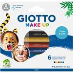 Matite cosmetiche Giotto Make Up colori classici. Confezione 6 colori