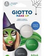 Ombretti cosmetici strega Giotto Make Up Dino. Confezione 3 colori