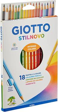 Pastelli Giotto Stilnovo Confezione 18 pezzi