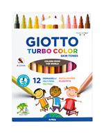 Pennarelli Giotto Turbo Maxi Sbin Tones Astuccio 12 pezzi