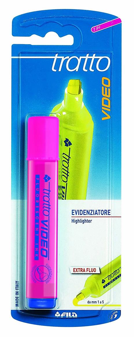 Tratto Evidenziatore Rosa - 2