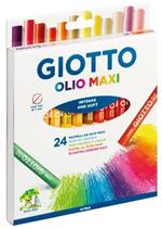 Pastelli olio 24 pz Maxi GIOTTO colori assortiti F293800