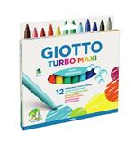 Giotto Astuccio App Pennarelli Turbo Maxi 12 Pz