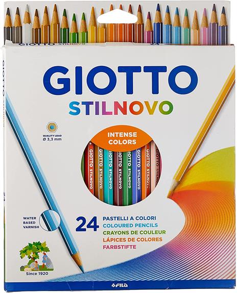 Tempera Giotto Extra in tubetto 12 ml. Scatola 12 colori assortiti - 5