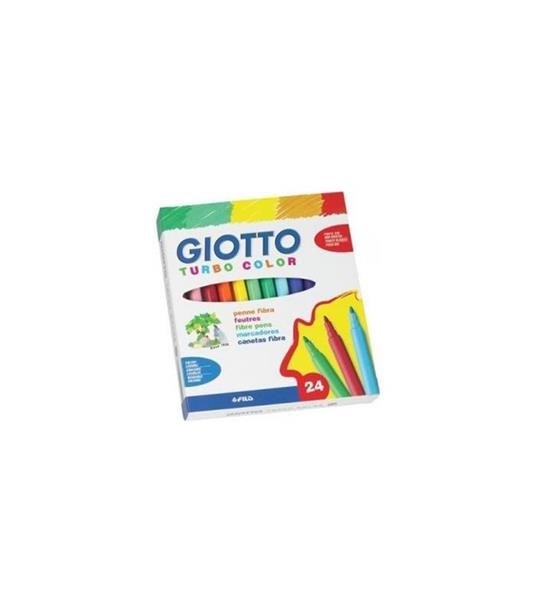 Pennarelli Giotto Turbo color. Scatola 24 colori assortiti - 4