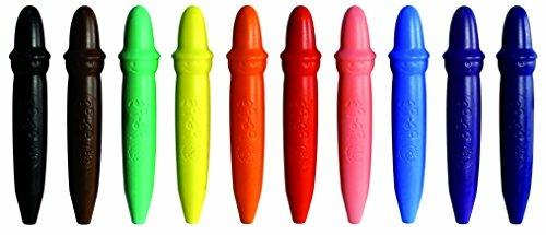 Pastelli a cera Superpastelloni Giotto be-bè. Schoolpack 40 colori assortiti + 2 appuntapastelloni - 5