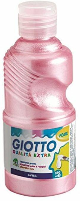 Tempera pronta Giotto qualità extra Pearl. Flacone 250 ml. Magenta - 4