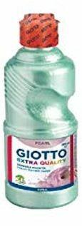 Tempera pronta Giotto qualità extra Pearl. Flacone 250 ml. Verde chiaro - 3